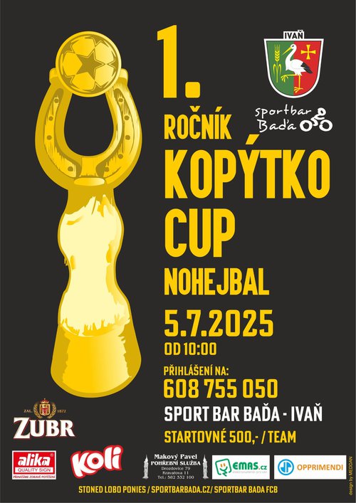 1. ročník Kopýtko cup v nohejbale